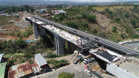 Ampliación del puente del Saprissa registra un 80 de avance La Nación