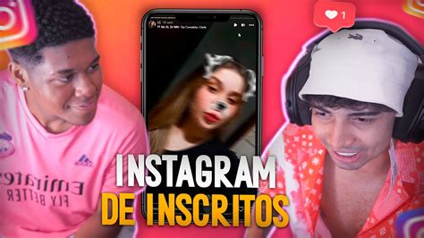 LUCAS ANALISANDO INSTAGRAM DE INSCRITOS E FICA ABISMADO LUCAS