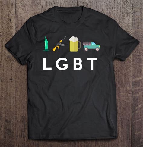 Liberty Guns Beer Trucks Shirt Funny Lgbt