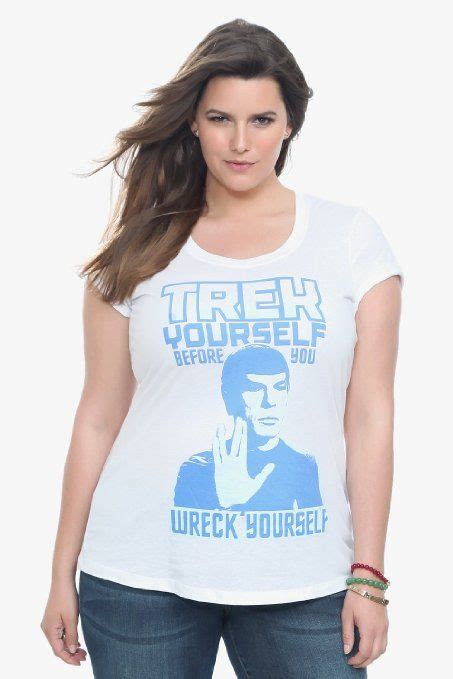 Star Trek Yourself Spock Tee Clothing Sexy Plus Size Plus Size Tops Plus Size