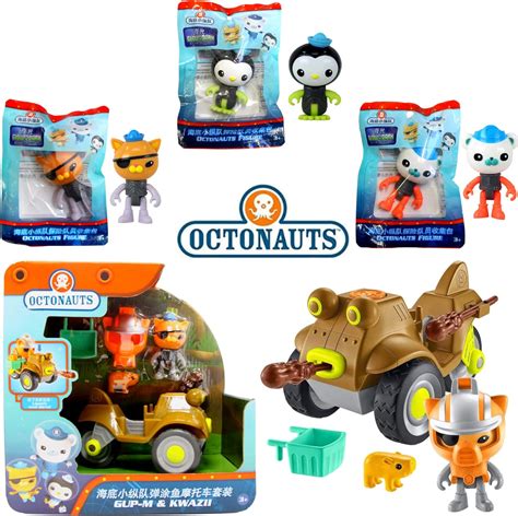 Toptoys2u Bargain Bundles The Octonauts Gup M And Kwazii Playset And 3 Glow In The Dark