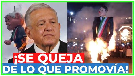 YA NO LO QUIEREN el PUEBLO BUENO DETESTA a AMLO y QUEMAN PIÑATAS