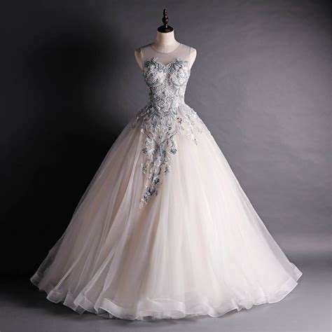 White Gothic Style Wedding Dresses