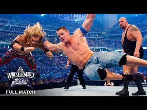 WWE FULL MATCH Edge Vs John Cena Vs Big Show World Title Triple