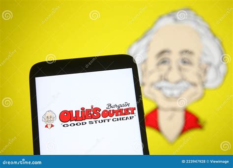 Ollie`s Bargain Outlet Holdings, Inc. Logo Editorial Stock Photo