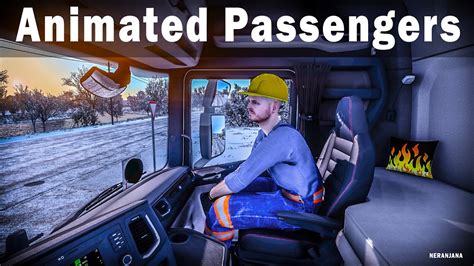 Ets2 Mods V146 Animated Passengers Ets2 Mods Youtube