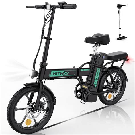 Buy HITWAY Electric Bike E Bike Foldable City Bikes 8 4h Battery 35 70