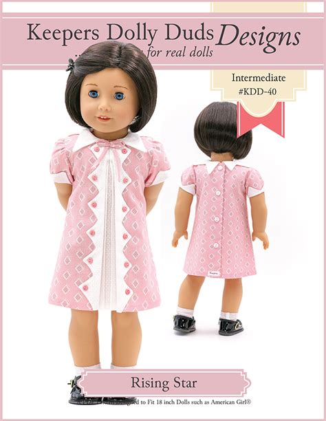 Keepers Dolly Duds Rising Star 18 Doll Clothes Pdf Pattern