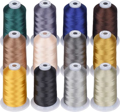 Simthread Brother Colors Of Huge Spool M Polyester Embroidery