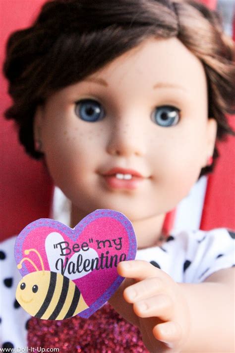 Printable Valentines Doll It Up Valentines Printables American