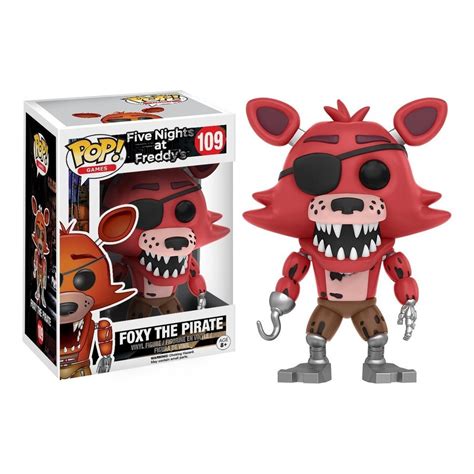 Funko Pop Fnaf Five Nights At Freddy S Foxy The Pirate Shopee Brasil