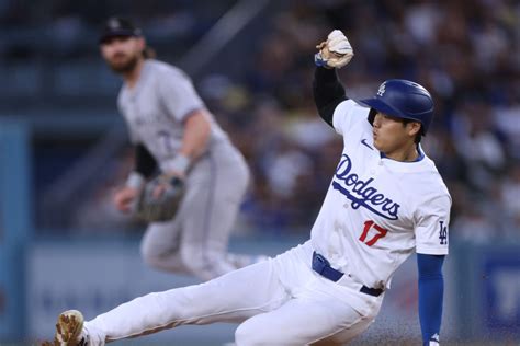 Shohei Ohtani Career Stolen Bases Matches Every Dodgers Dh Ever