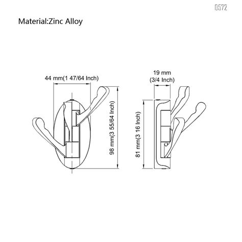 Swivel Hooks Solid Metal Foldable Towel Hooks With Multi Three Rotating Arms Swing Arm Triple