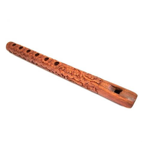 WOODEN FLUTE CARVING