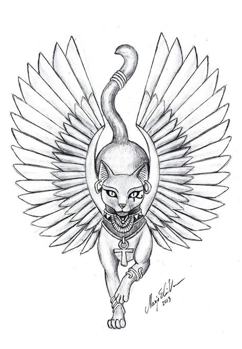 Egyptian Cat Tattoo Cerca Con Google Trendy Tattoos New Tattoos