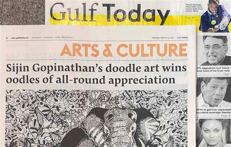 Sijin Gopinathan Doodle Rockstar Top Doodle Artist In Dubai