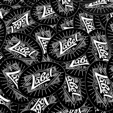 Low Label Black Magic Logo Stickers Low Label