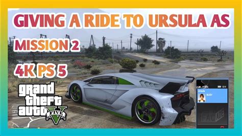 In This Video Ill Show You Grand Theft Autov Giving A Ride To Ursula