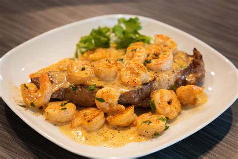 Surf N Turf With Garlic Cream Sauce Nesco