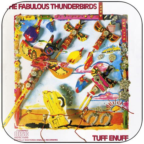 The Fabulous Thunderbirds Tuff Enuff Album Cover Sticker