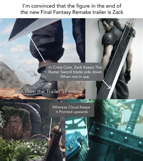 Regarding the New Final Fantasy VII Remake Trailer : r/FinalFantasy