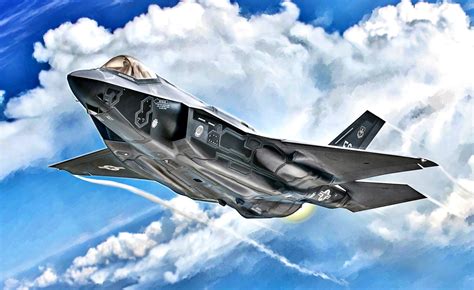 Warplane 1080p Aircraft Jet Fighter Lockheed Martin F 35 Lightning Ii Jet Fighters