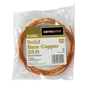 Southwire Ft Gauge Solid Sd Bare Copper Grounding Wire