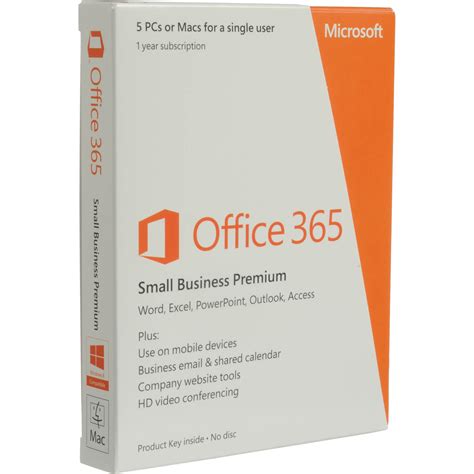 Microsoft Office 365 Small Business 1 Year Subscripti 6sr 00009