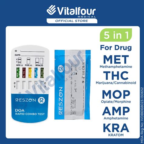 Drug Urine Test Kit For Ketum Or Kratom Urine Test Kit Supplier Malaysia Vitalfour Medical