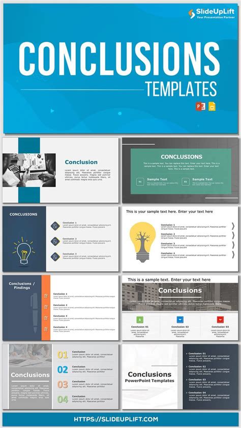 Conclusion Slides For PowerPoint & Google Slides Free Powerpoint Presentations, Powerpoint Tips ...