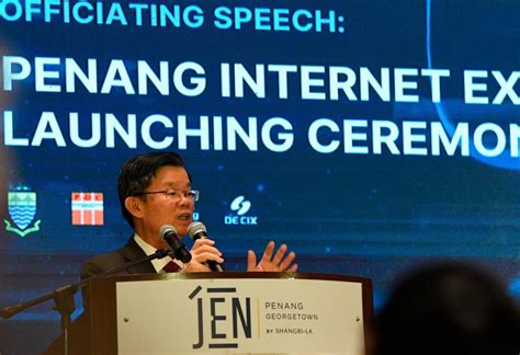 Penang Internet Exchange Empowers Residents Catalyst For Innovation