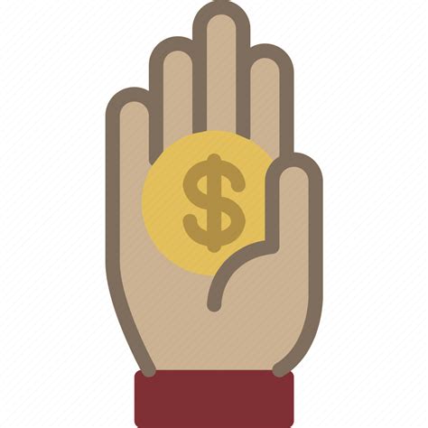 Hand Money Icon Download On Iconfinder On Iconfinder