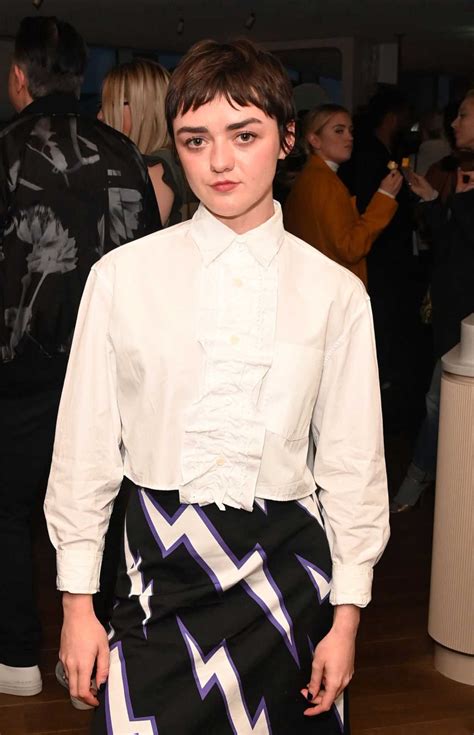 Maisie Williams Attends The Artotel London Battersea Power Station