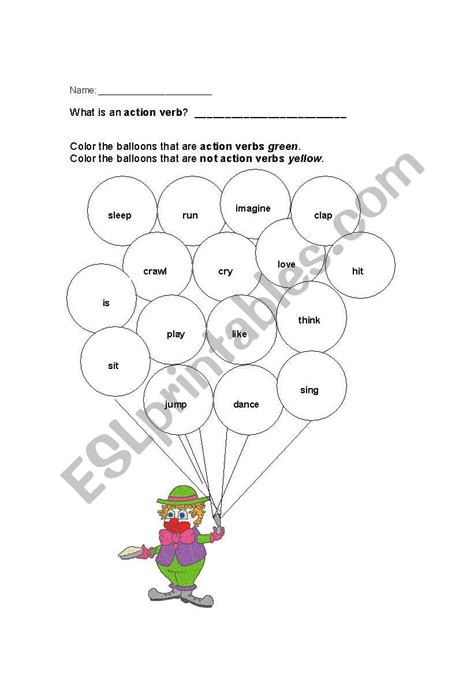 State Verbs Or Action Verbs English Esl Worksheets For Distance