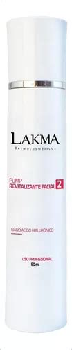 Lakma Pump Revitalizante Facial Cido Hialur Nico Ml Tipo De Pele