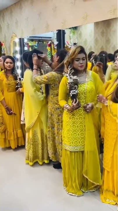 So Pretty Haldi Ceremony 😍🧡💛💛shorts Viral Trending Love Youtube