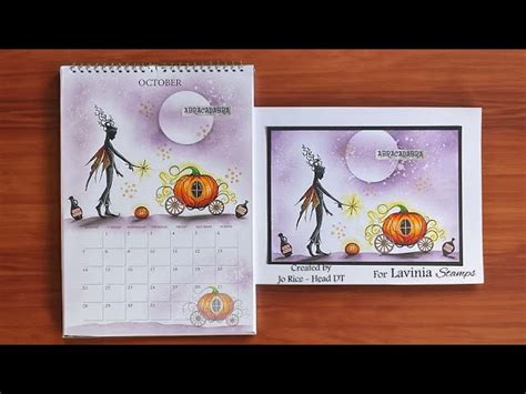 Ariel Casts A Spell On October By Jo Rice Lavinia Stamps