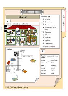 27 La Casa Ideas Teaching Spanish Spanish Classroom Spanish Lessons