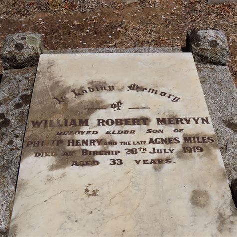 William Robert Mervyn Miles Find A Grave Memorial