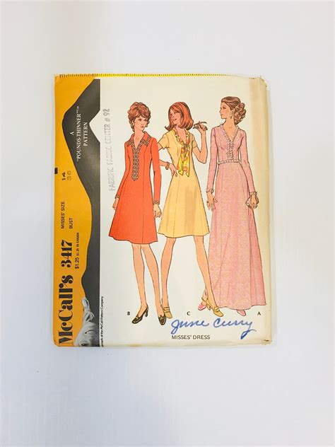 Vintage Sewing Patterns Butterick Mccalls Etsy