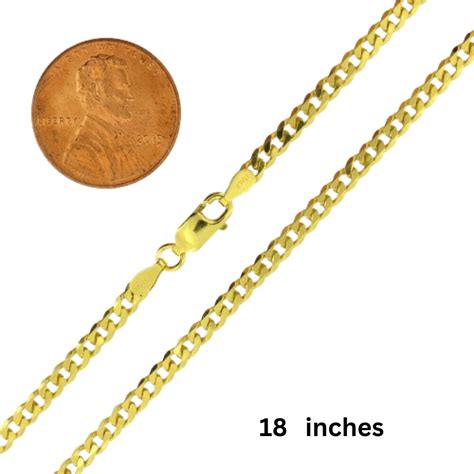 Mm Gold Plated Curb Cuban Chain Necklace Michaels