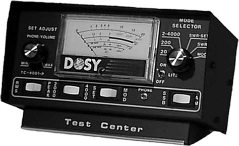 Home Dosy PM 1000 TS SWR Power Cb Ham Radio Wattmeter Test Center