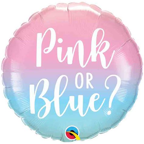 Ballon Gender Reveal Pink Or Blue