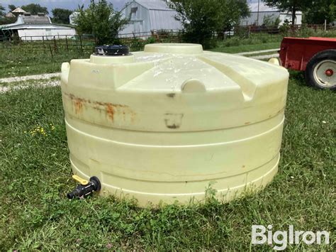 1,000-Gallon Water Tank BigIron Auctions