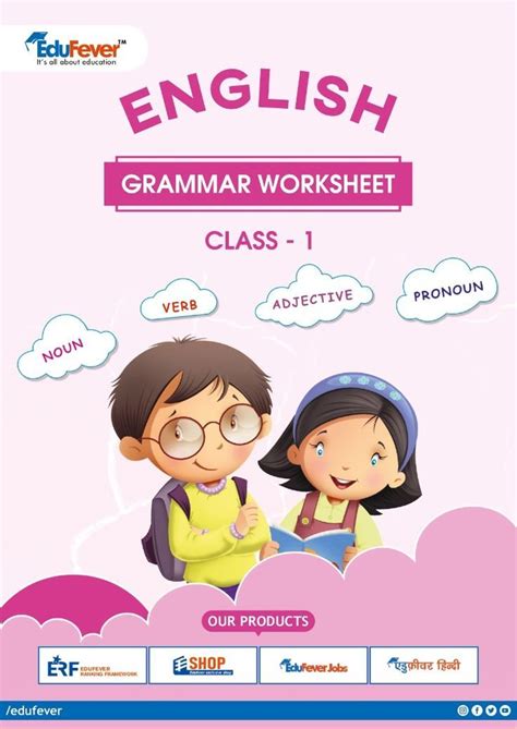 Cbse Class 1 English Grammar Worksheet In Pdf English Grammar