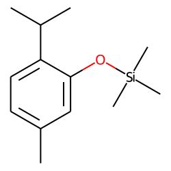 Silane Trimethyl 5 Methyl 2 1 Methylethyl Phenoxy CAS 55012 80 1