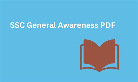 SSC General Awareness PDF For CGL CHSL MTS GD Posts