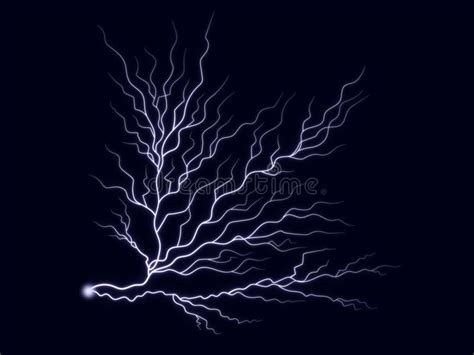 Thunderstorm Lightning Eps Stock Vector Illustration Of Effect