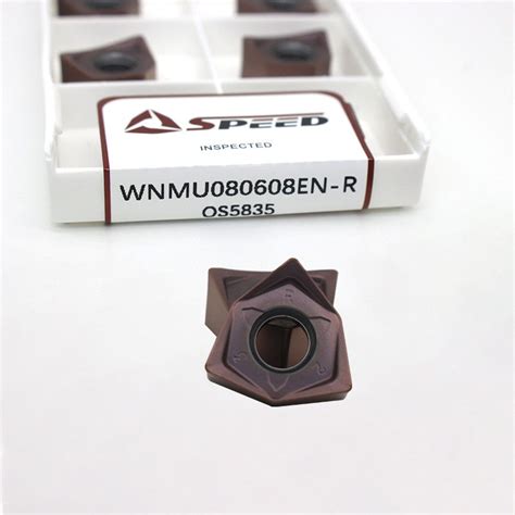 WNMU040304 WNMU080608EN R Tungsten Cemented Carbide Turning Tool CNC