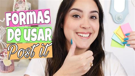 Formas de usar post it Por Mô Azevedo YouTube